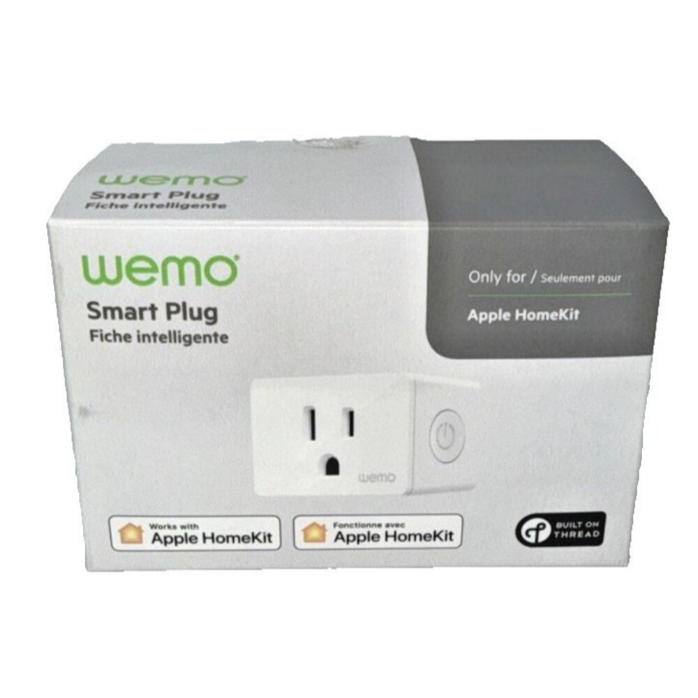 WeMo Smart Plug WSP100 Thread | Apple HomeKit | Bluetooth | NFC - Pre-Owned